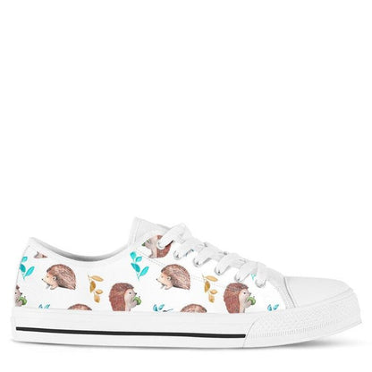 Low Top - Hedgehog Shoes, Hedgehog Canvas Shoes