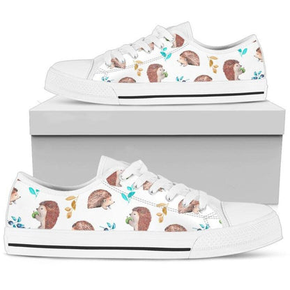Low Top - Hedgehog Shoes, Hedgehog Canvas Shoes