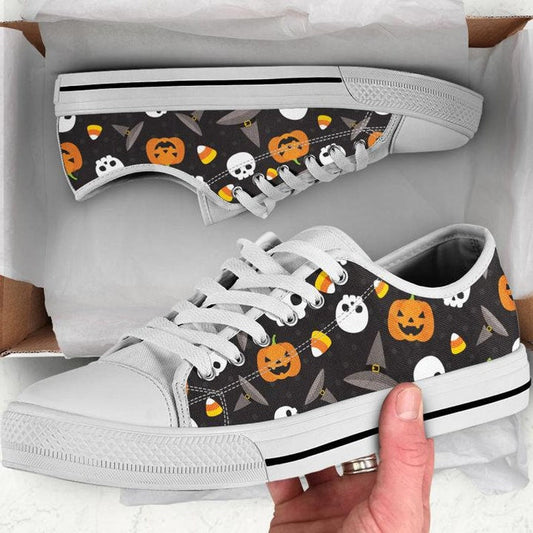 Low Top - Halloween Shoes Pumpkin Faces