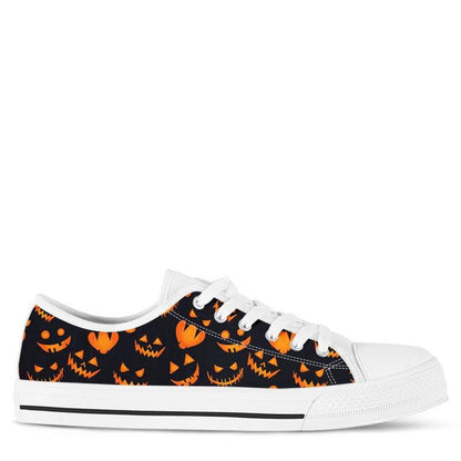 Low Top - Halloween Shoes Pumpkin Lantern