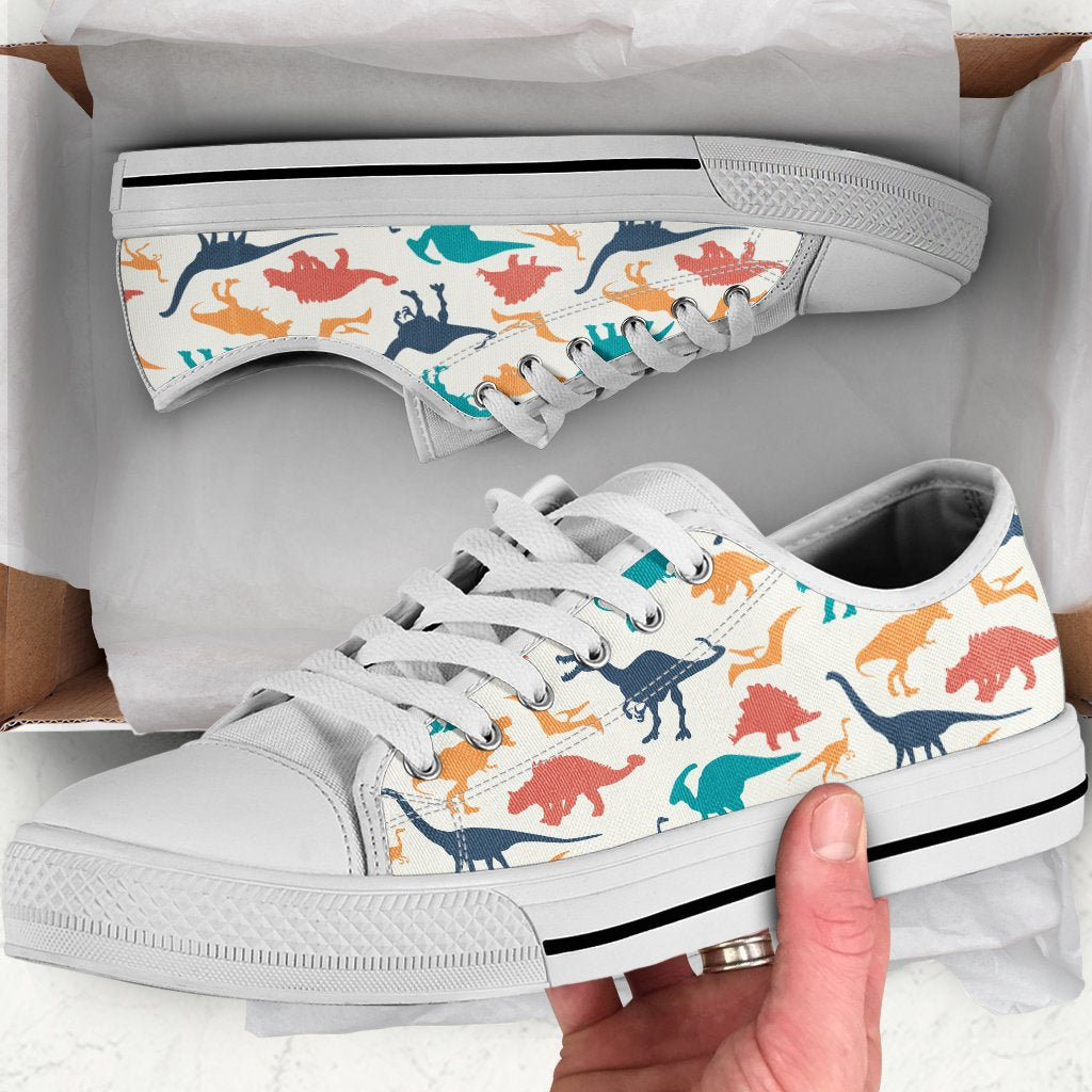 Low Top - Colorful Dinosaur Shoes
