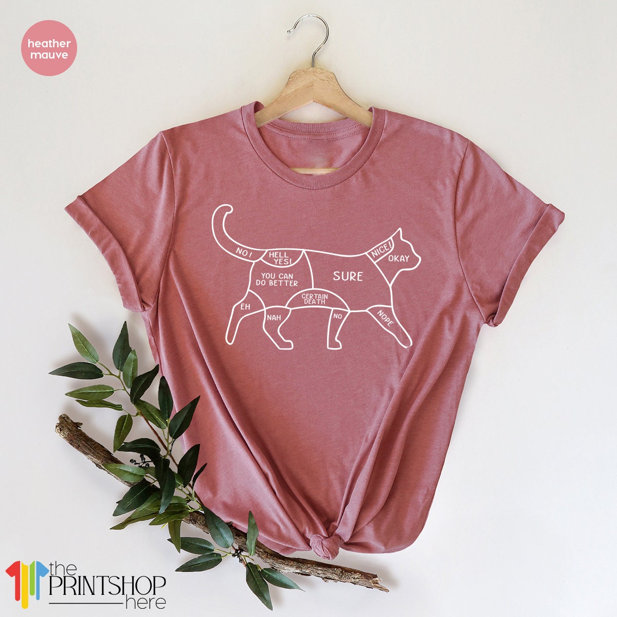 T-SHIRT - Funny Cat Unisex Shirt, Cat Owner Shirts