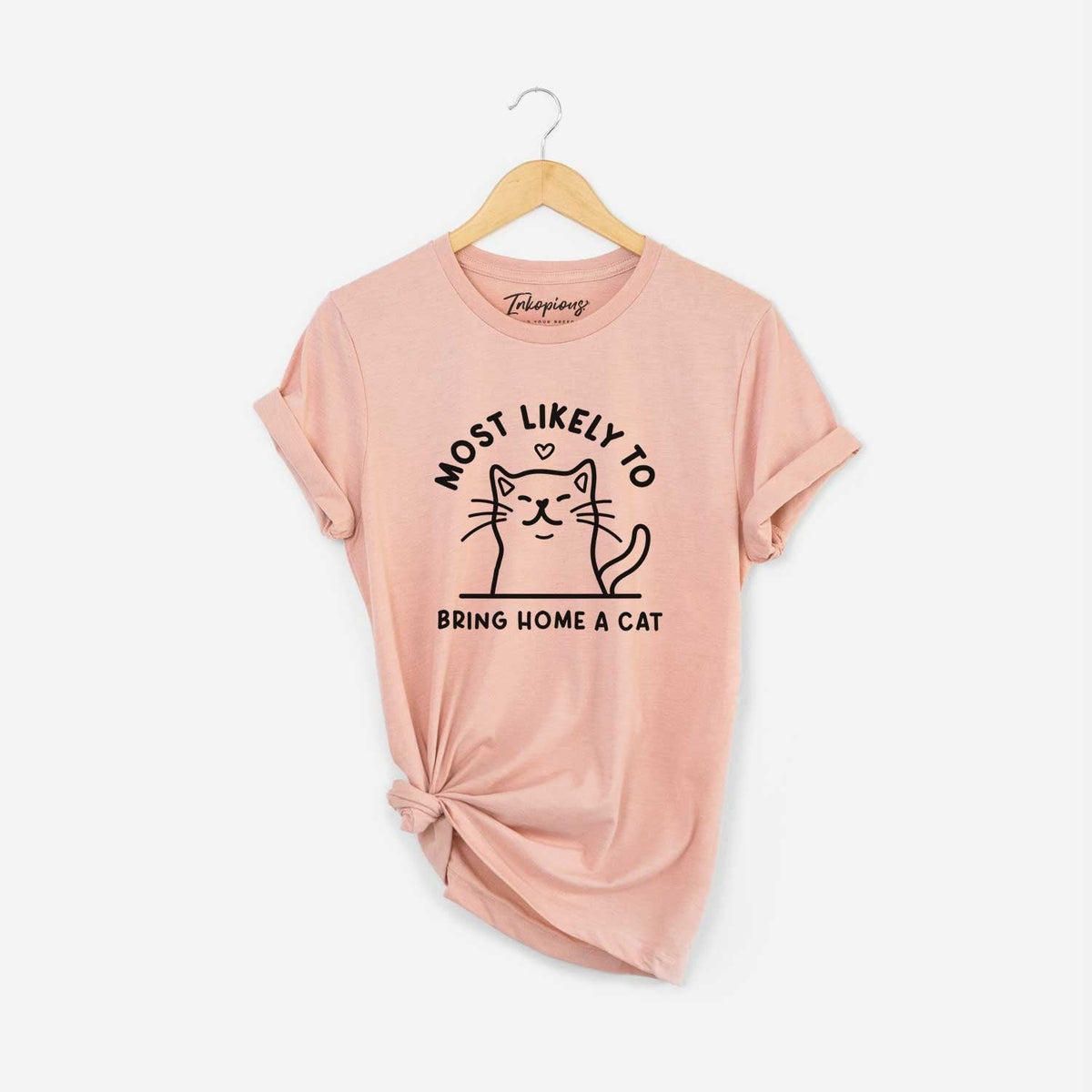 T-SHIRT - Most Likely to Bring Home a Cat Unisex Shirt