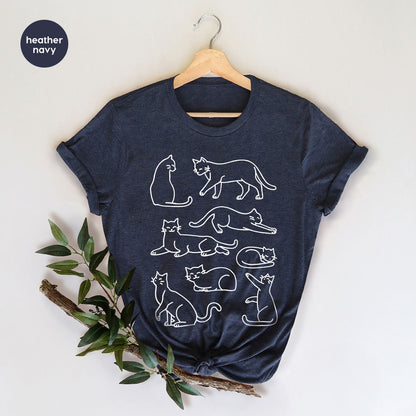 T-SHIRT - Funny Cat Unisex Shirt